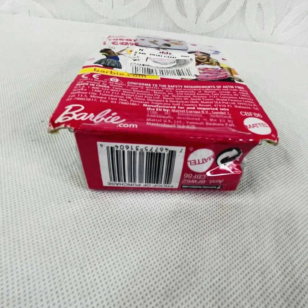 Mattel barbie can